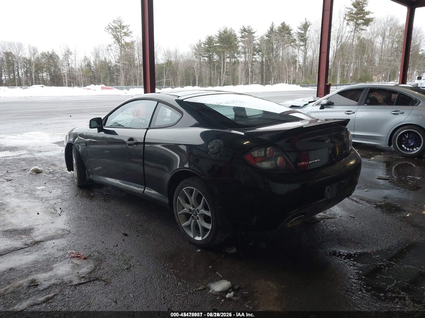 2008 Hyundai Tiburon Gt/Gt Limited/Se VIN: KMHHN66FX8U294266 Lot: 45478087