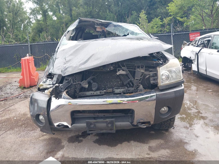 2005 Nissan Titan Se VIN: 1N6BA06BX5N536346 Lot: 45478095