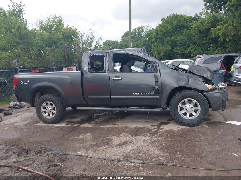 2005 Nissan Titan Se VIN: 1N6BA06BX5N536346 Lot: 45478095