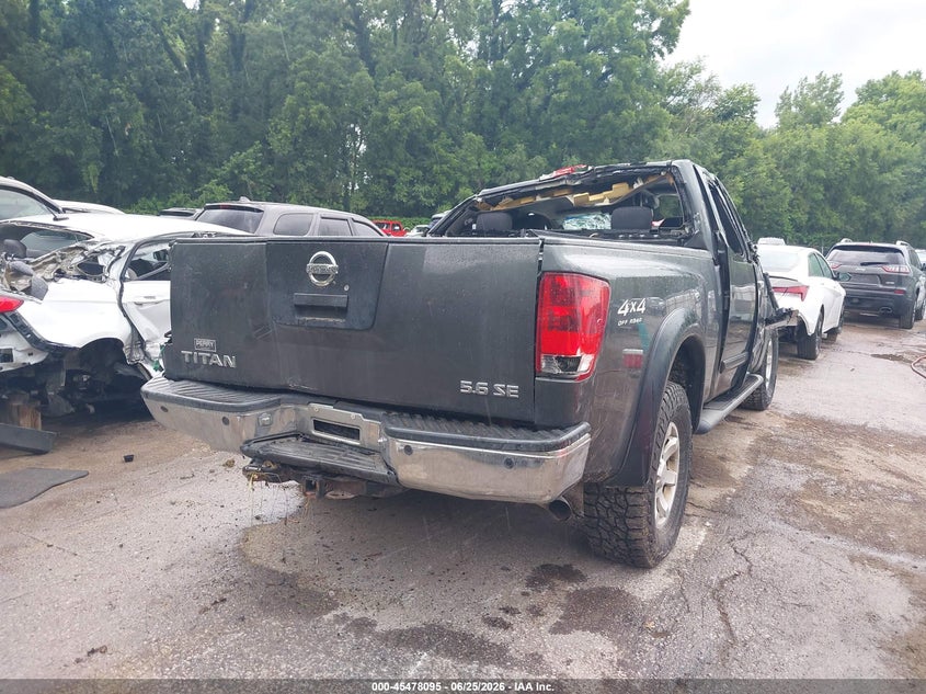 2005 Nissan Titan Se VIN: 1N6BA06BX5N536346 Lot: 45478095