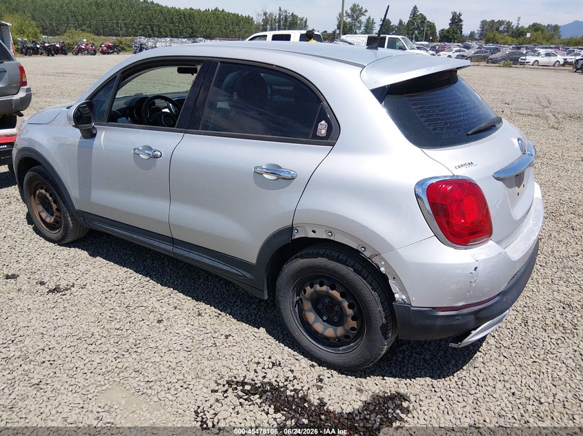 Vin: zfbcfxaw4gp450925, lot: 45976280, fiat 500x pop 20163
