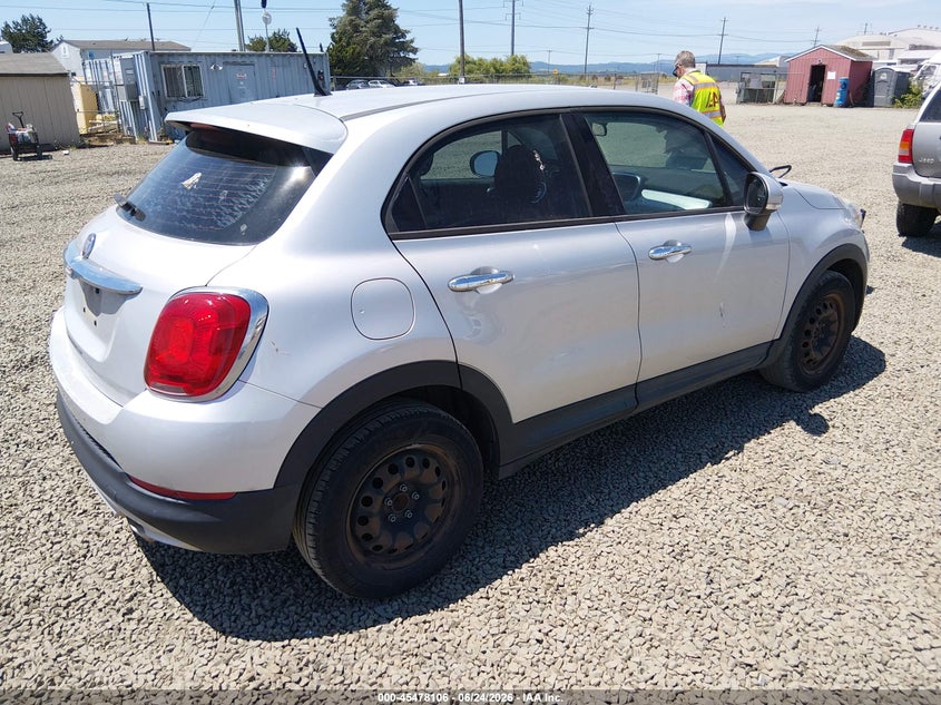 Vin: zfbcfxaw4gp450925, lot: 45976280, fiat 500x pop 20164