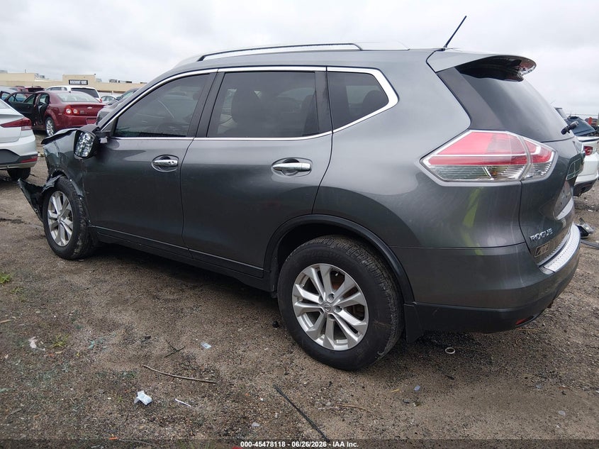 2016 NISSAN ROGUE auction photo 3