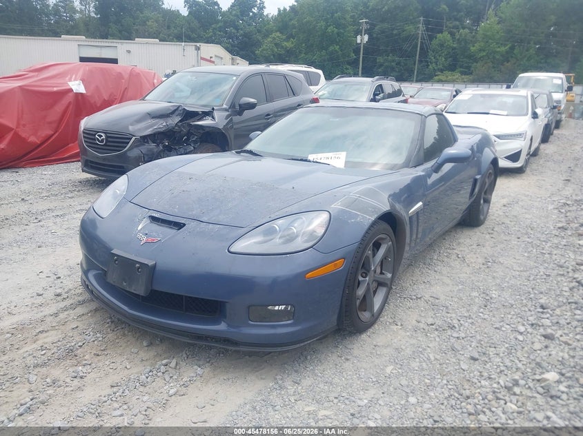 Vin: 1g1ys2dw4b5109132, lot: 45976331, chevrolet corvette grand sport 20112