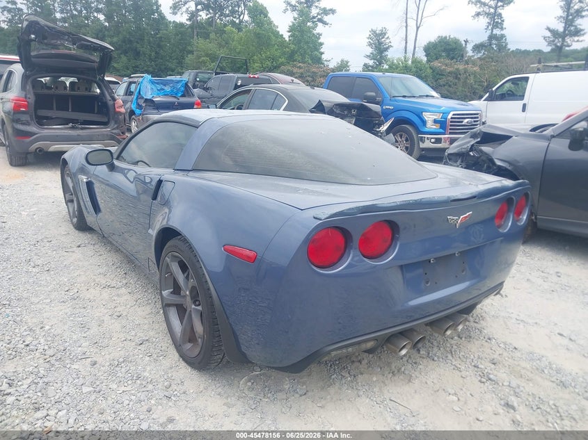 Vin: 1g1ys2dw4b5109132, lot: 45976331, chevrolet corvette grand sport 20113