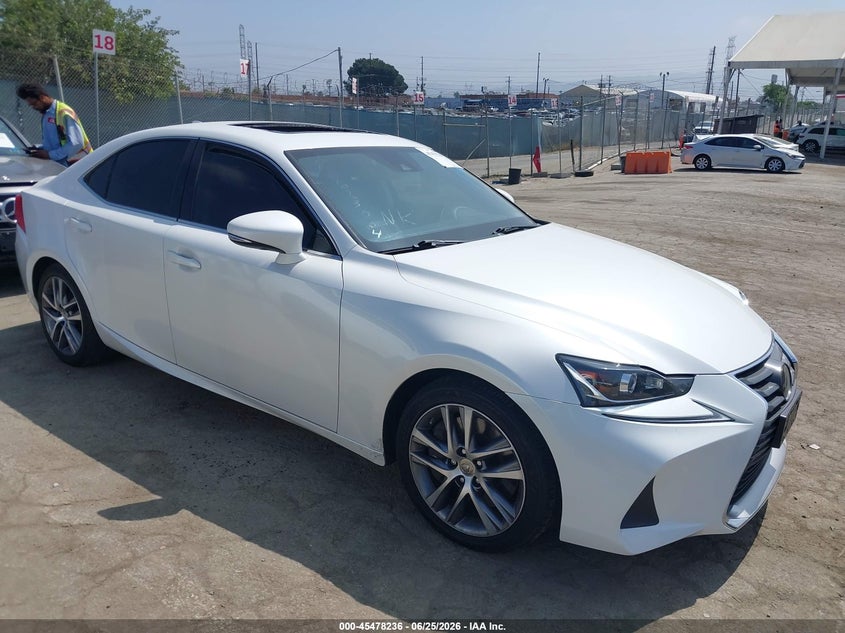 2019 LEXUS IS SEDAN 2.0L I-4 DI, DOHC, VVT, TURBO, 241HP
