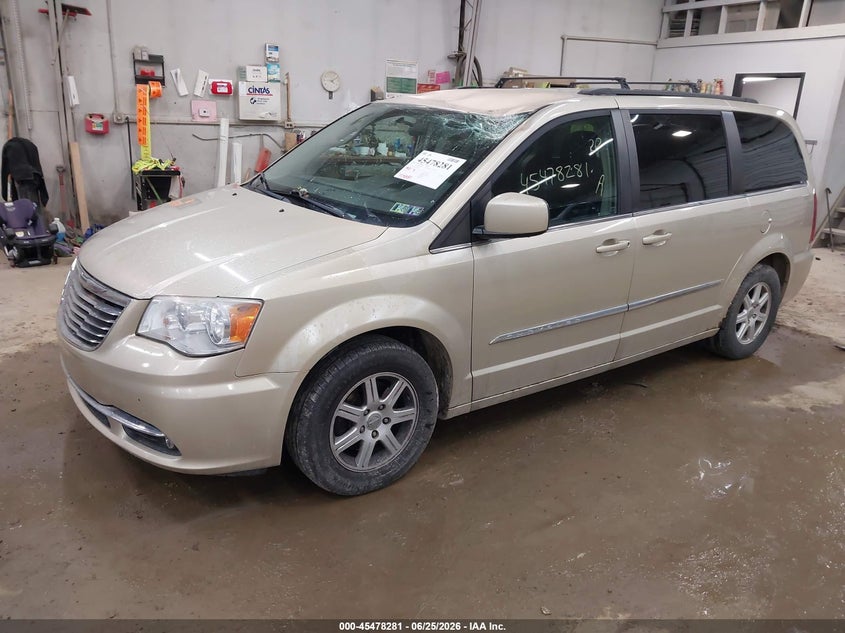 2011 Chrysler Town & Country, Крыша, IAAI, VIN 2A4RR5DG3BR782377 — фото 2