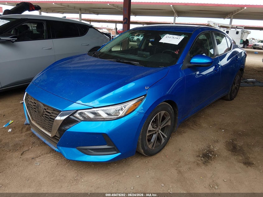 2020 Nissan Sentra Sv Xtronic Cvt 3N1AB8CV3LY313304 photo 1