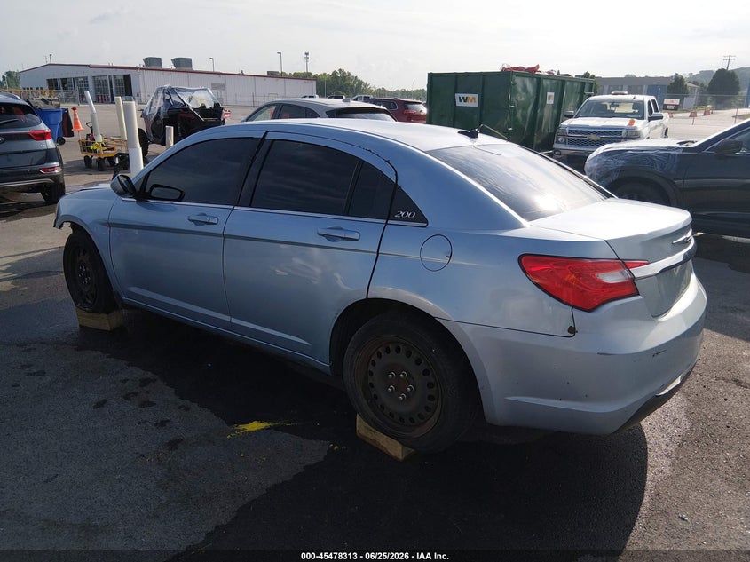 Vin: 1c3ccbab6cn139299, lot: 45976488, chrysler 200 lx 20123