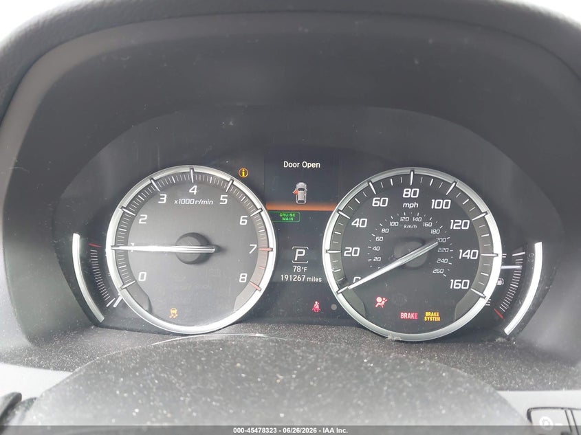 2016 ACURA MDX auction photo 7
