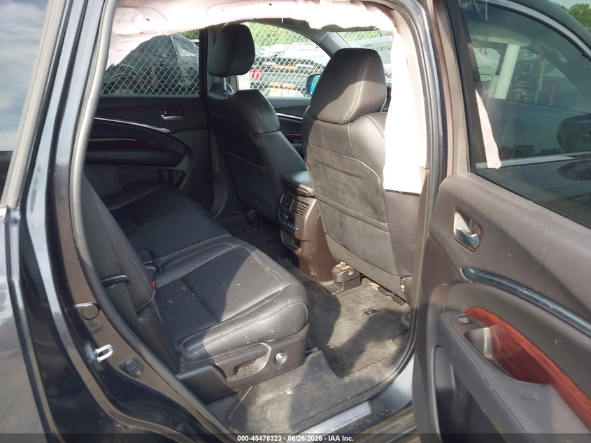 2016 ACURA MDX auction photo 8