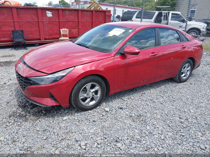 2023 HYUNDAI ELANTRA(VIN: 5NPLL4AG2PH116921