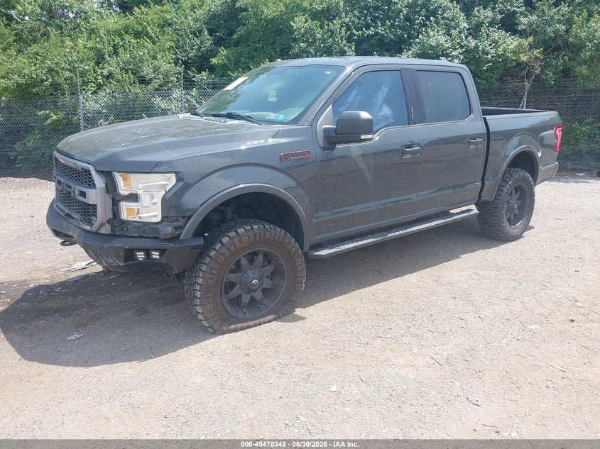 2016 Ford F-150, Left Front, IAAI, VIN 1FTEW1EF1GFB04754 — photo 2