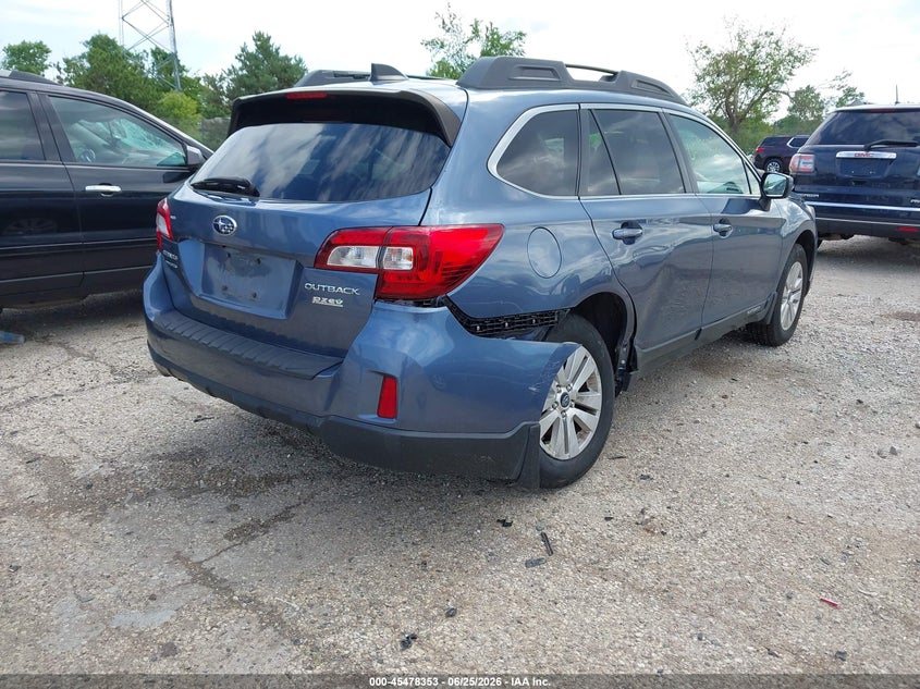 2016 SUBARU OUTBACK auction photo 4