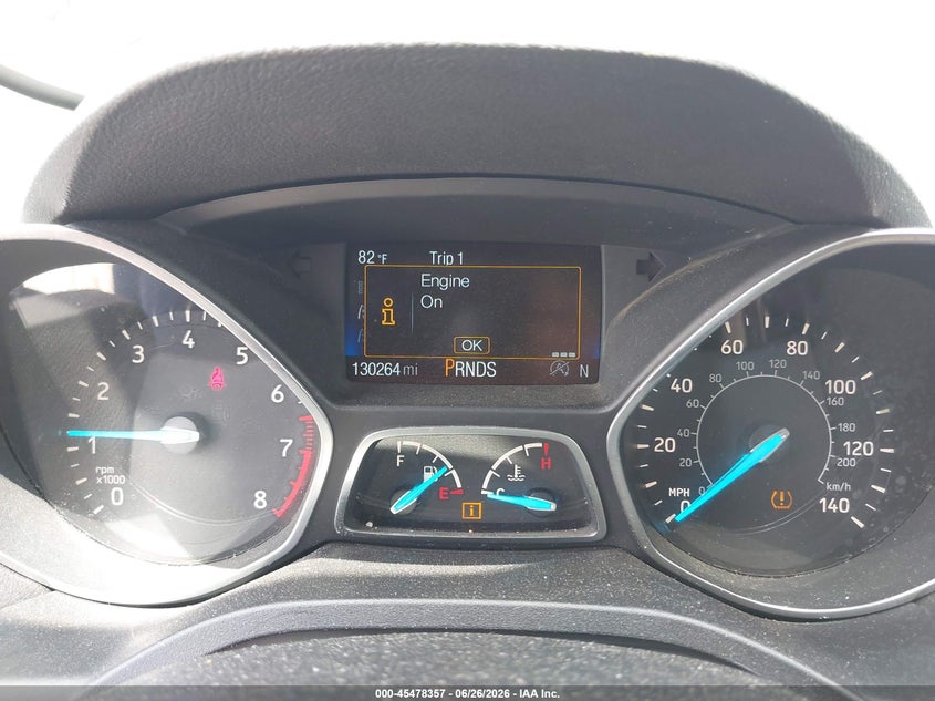 2017 FORD ESCAPE SPORT UTILITY VEHICLE 1.5L I-4 DI, DOHC, VVT, TURBO, 179HP