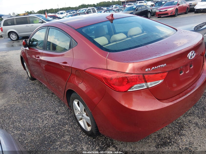 Vin: kmhdh4ae0bu150676, lot: 45976533, hyundai elantra gls (ulsan plant) 20113
