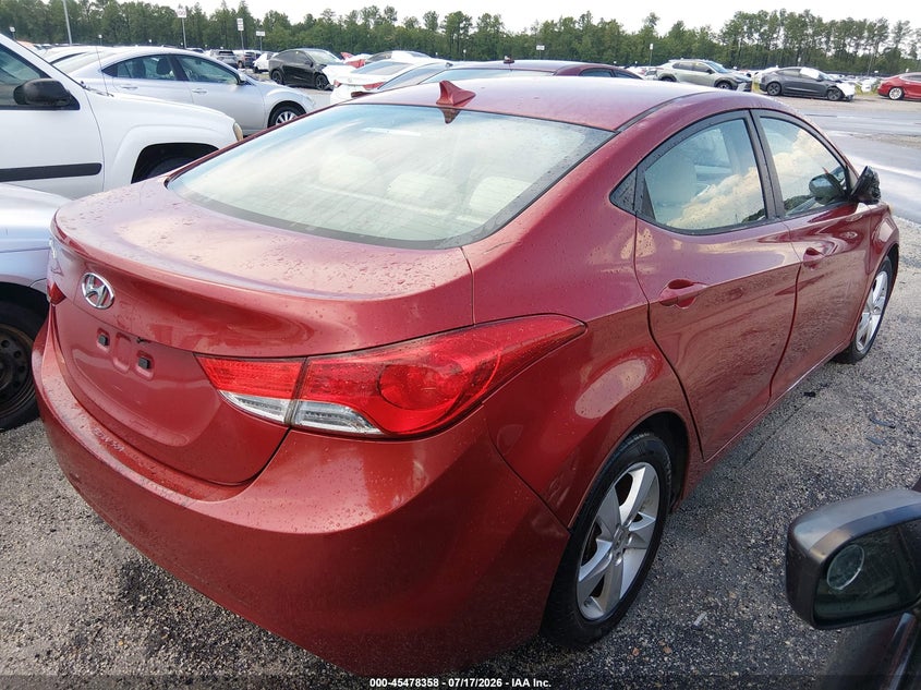 Vin: kmhdh4ae0bu150676, lot: 45976533, hyundai elantra gls (ulsan plant) 20114