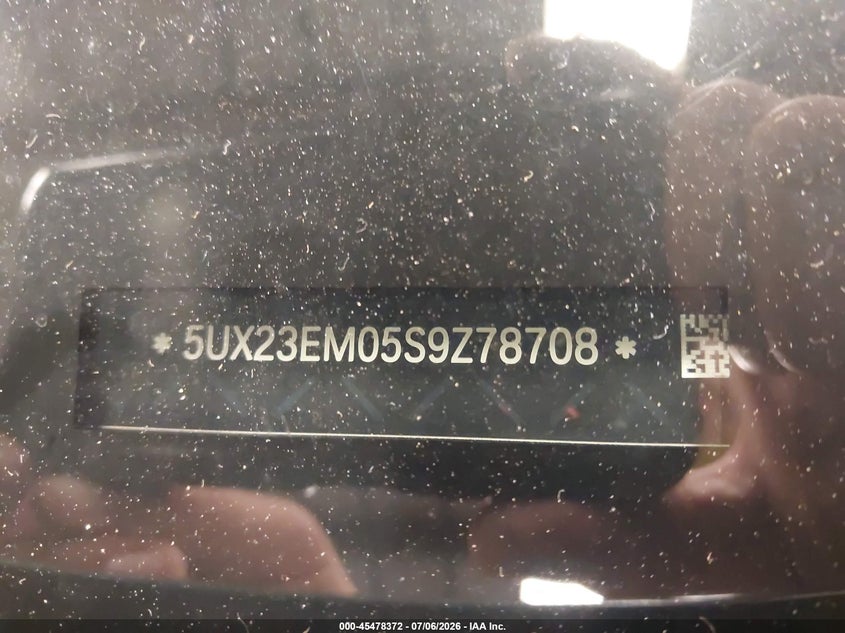 2025 BMW X7 xDrive40I VIN: 5UX23EM05S9Z78708 Lot: 45478372