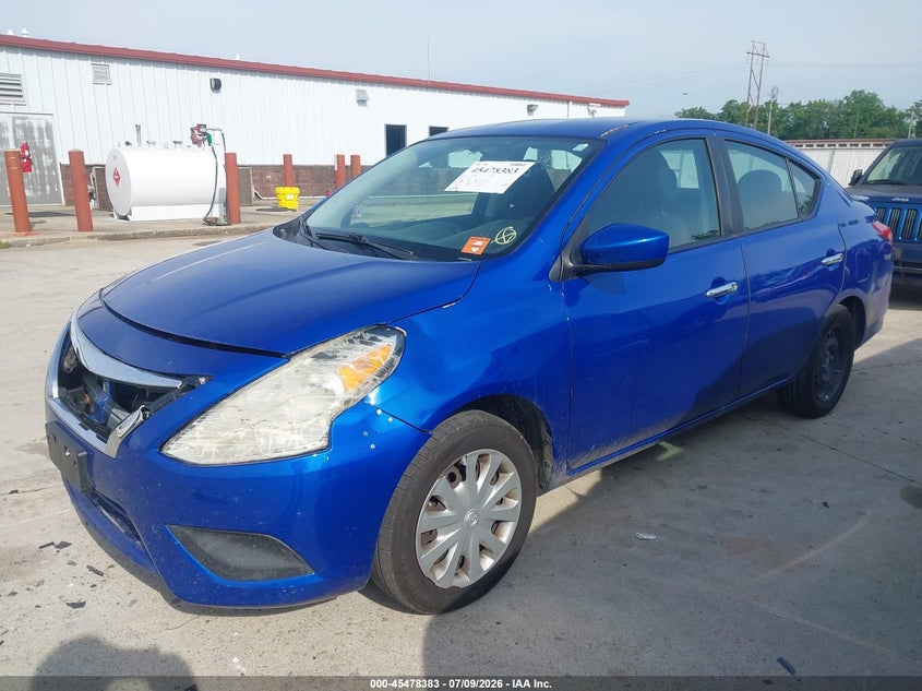 Vin: 3n1cn7ap5fl911989, lot: 45976558, nissan versa 1.6 sv 20152