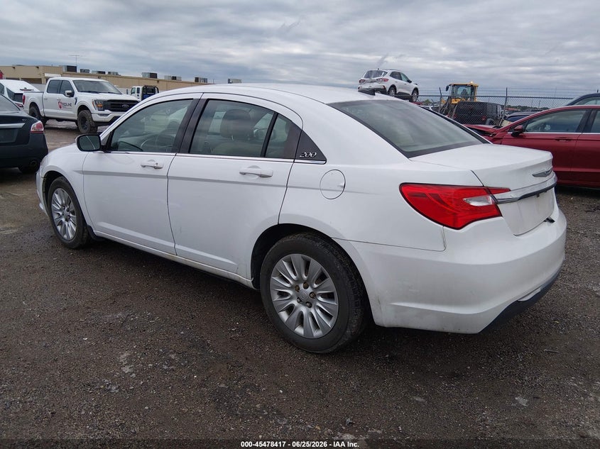 Vin: 1c3ccbab1en206264, lot: 45976592, chrysler 200 lx 20143