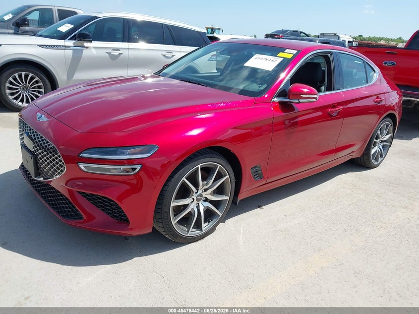 Vin: kmtg54te8pu114136, lot: 45976617, genesis g70 3.3t rwd 20232
