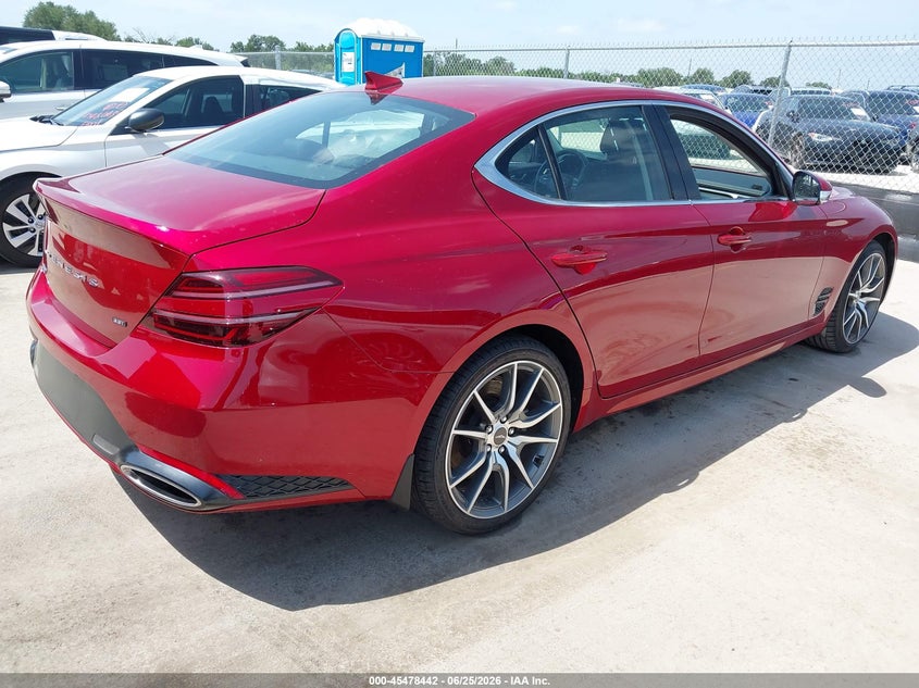 Vin: kmtg54te8pu114136, lot: 45976617, genesis g70 3.3t rwd 20234