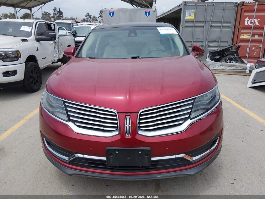 2016 Lincoln Mkx Reserve VIN: 2LMTJ6LP9GBL57286 Lot: 45478445
