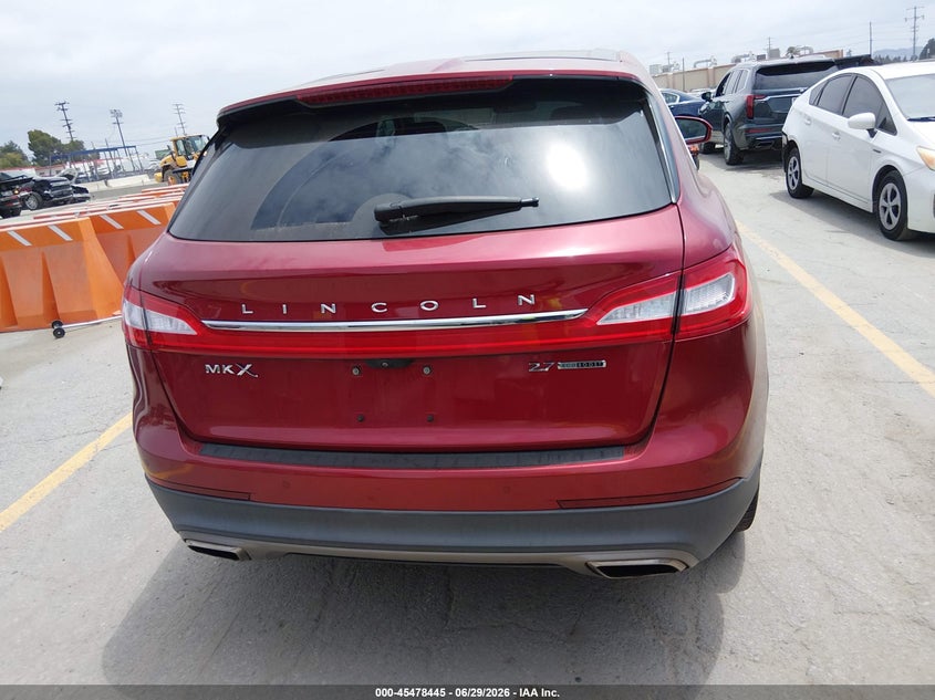 2016 Lincoln Mkx Reserve VIN: 2LMTJ6LP9GBL57286 Lot: 45478445