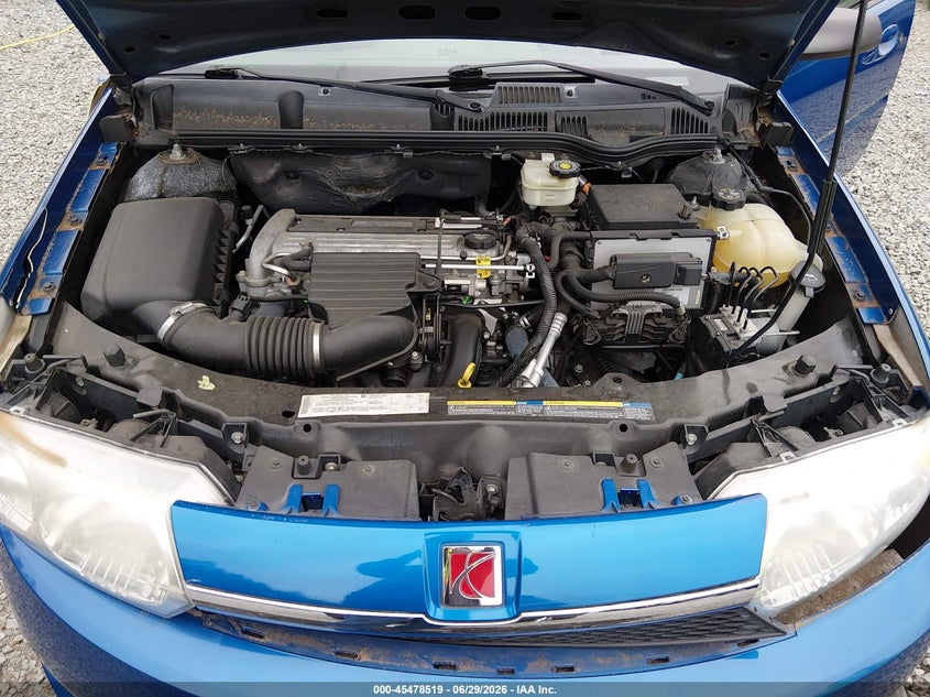 2004 Saturn Ion Ion 3 VIN: 1G8AL54F14Z198929 Lot: 45478519