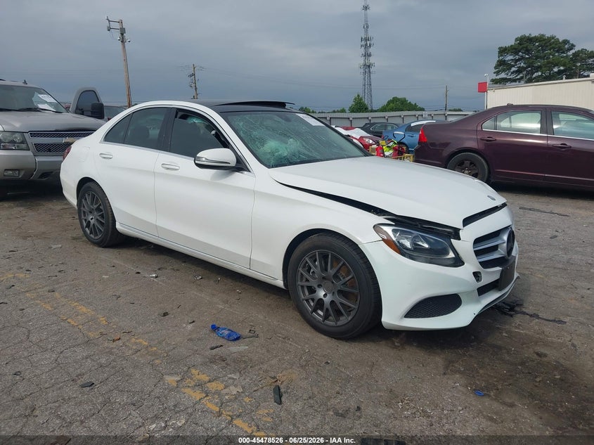 2016 Mercedes-Benz C-Class C 300 VIN 55SWF4JB5GU105644