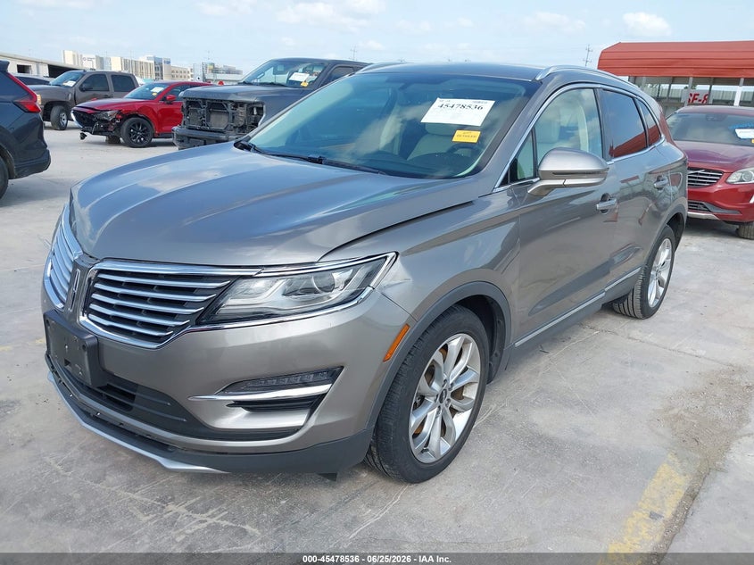 Vin: 5lmcj2c98guj24531, lot: 45976711, lincoln mkc select 20162