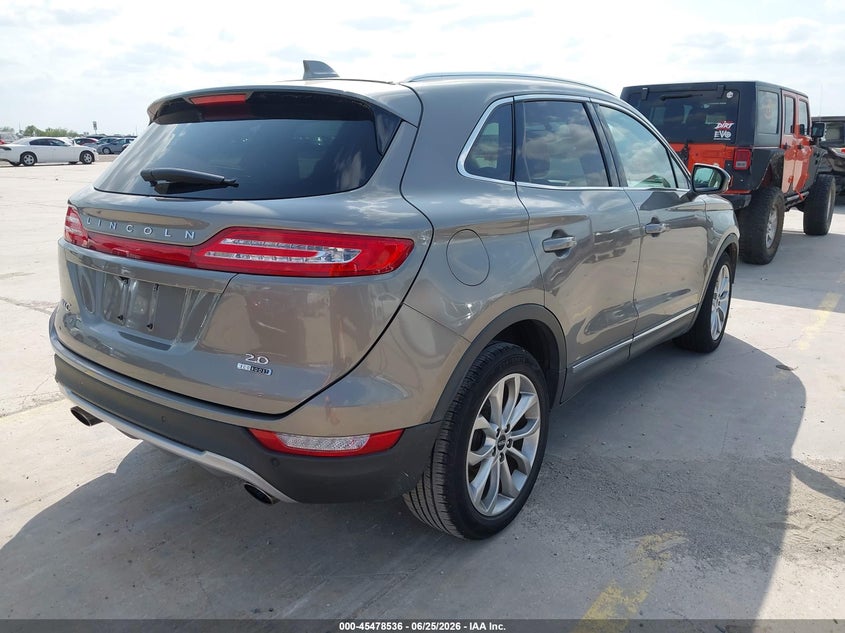 Vin: 5lmcj2c98guj24531, lot: 45976711, lincoln mkc select 20164