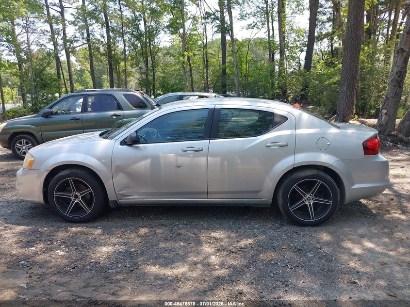 2012 Dodge Avenger Se VIN: 1C3CDZABXCN294203 Lot: 45478578