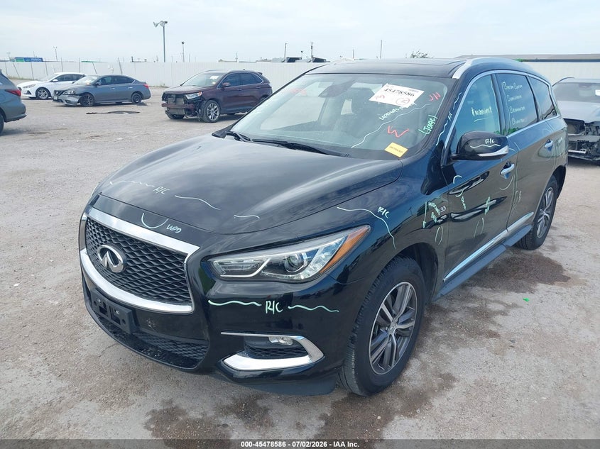 Vin: 05n1dlmn4kc552743, lot: 45976762, infiniti q60 20192