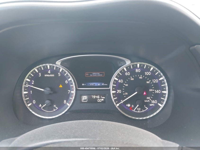 2019 Infiniti Q60 VIN: 5N1DL0MN4KC552743 Lot: 45478586