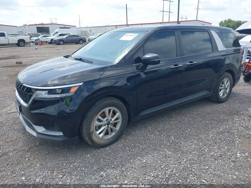 Vin: kndnb4h3xn6124772, lot: 45976767, kia carnival mpv lx seat package 20222