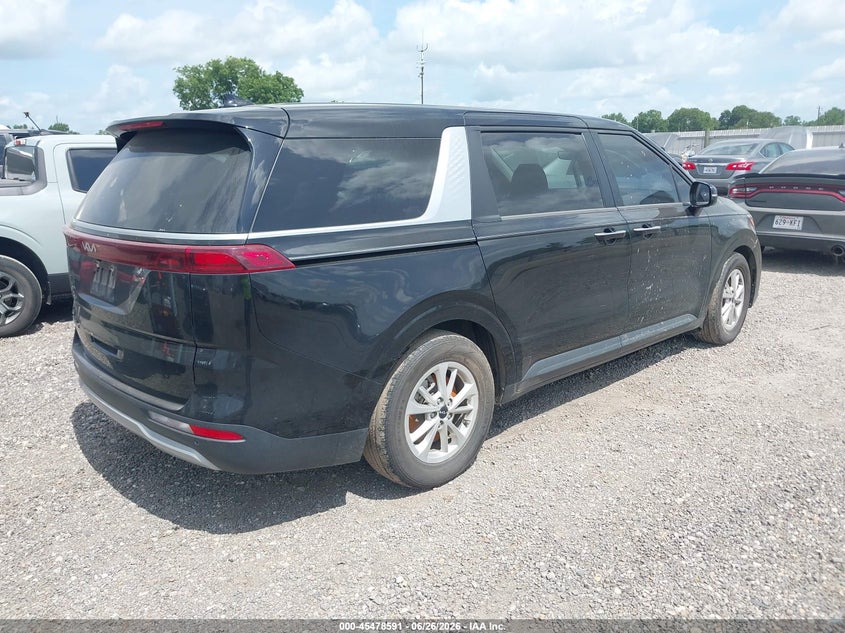 Vin: kndnb4h3xn6124772, lot: 45976767, kia carnival mpv lx seat package 20224