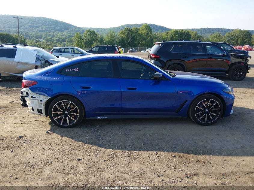 2025 BMW I4 Gran Coupe xDrive40 VIN: WBY43HD06SFU33046 Lot: 45478601
