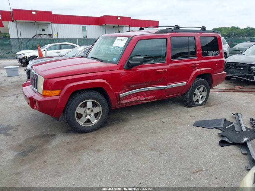 Vin: 1j4rh4gk7ac106969, lot: 45976781, jeep commander sport 20102