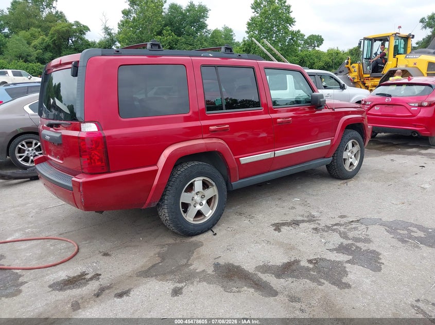 Vin: 1j4rh4gk7ac106969, lot: 45976781, jeep commander sport 20104