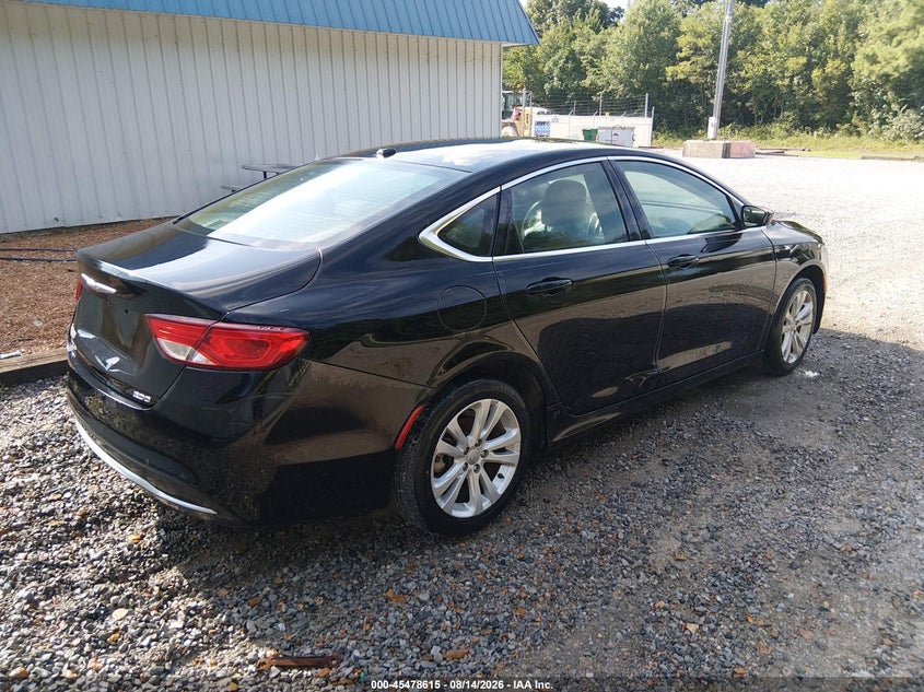 2016 CHRYSLER 200 auction photo 4
