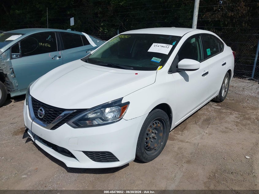 2019 Nissan Sentra, Right Side, IAAI, VIN 3N1AB7AP7KY377441 — photo 2
