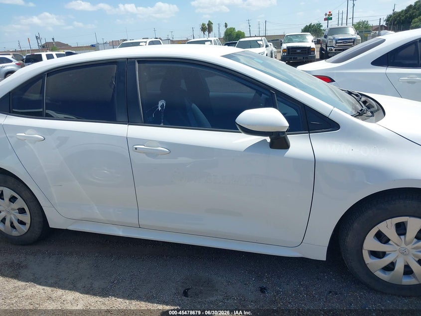 2022 TOYOTA COROLLA SEDAN 1.8L I-4 DOHC, VVT, 139HP
