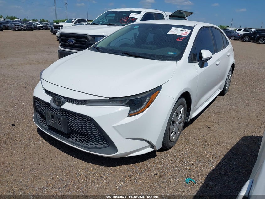 2022 Toyota Corolla L 5YFDPMAEXNP347587 photo 1