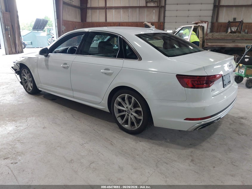 Vin: wauenaf4xka049191, lot: 45976868, audi a4 45 premium 20193