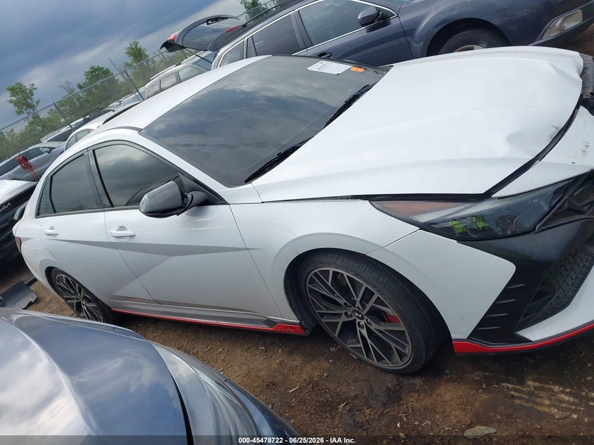 2022 Hyundai Elantra N VIN: KMHLW4AKXNU003325 Lot: 45478722