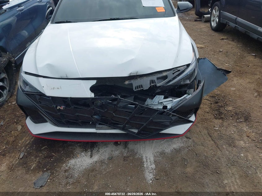 2022 Hyundai Elantra N VIN: KMHLW4AKXNU003325 Lot: 45478722