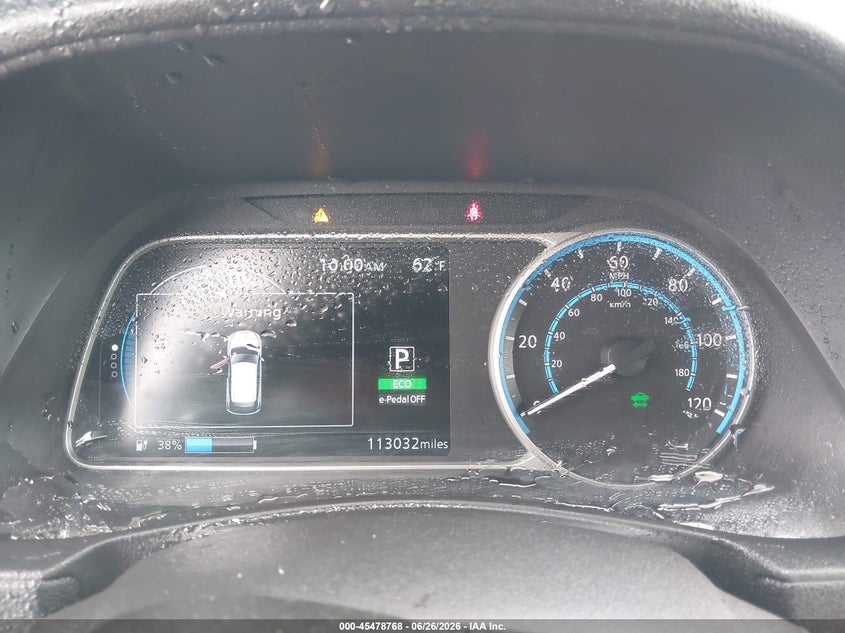 2019 Nissan Leaf S VIN: 1N4AZ1CP0KC319639 Lot: 45478768