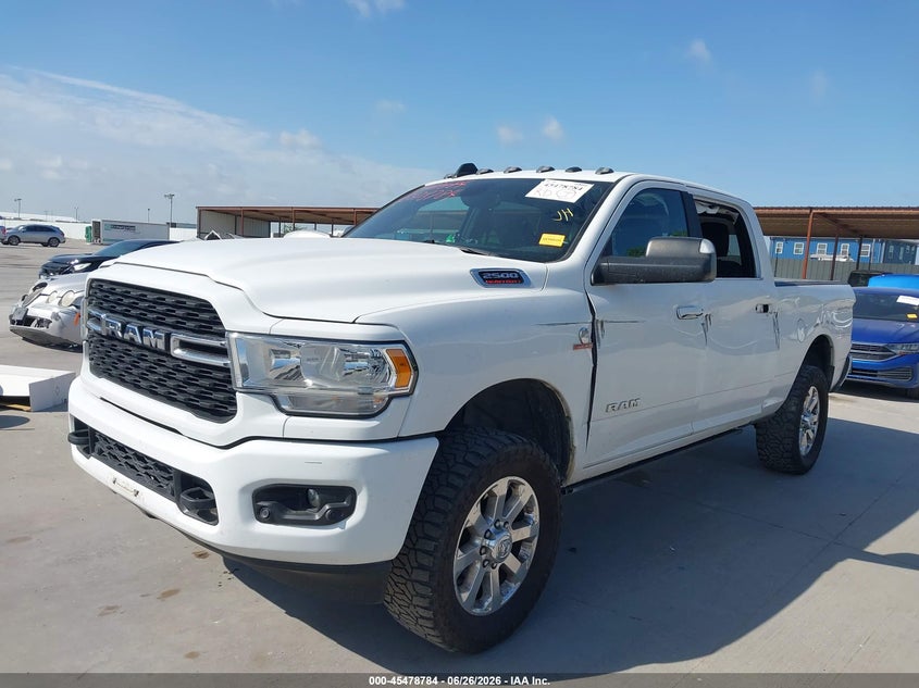 Vin: 3c6ur5dlxng128541, lot: 45976959, ram 2500 big horn  4x4 6'4 box 20222