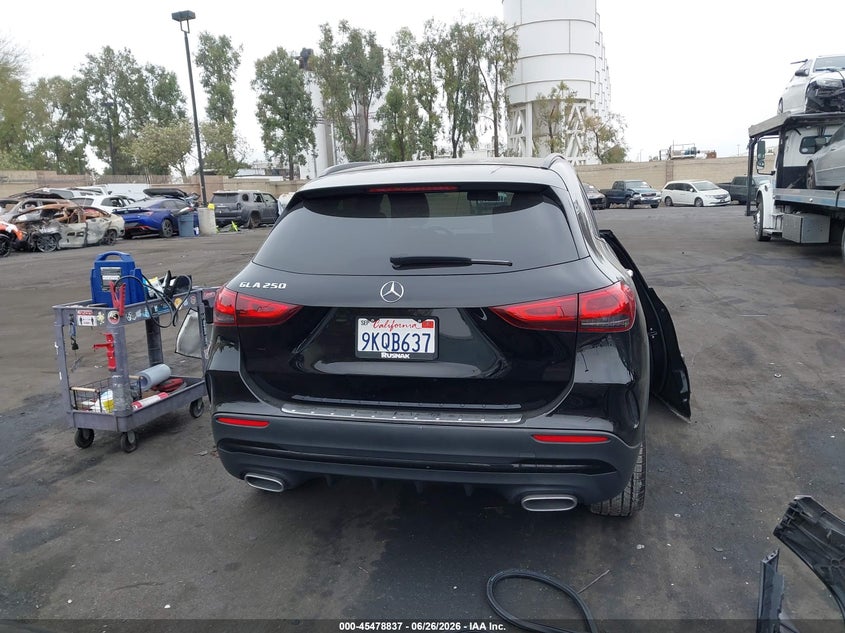 2021 Mercedes-Benz Gla 250 VIN: W1N4N4GB9MJ156404 Lot: 45478837